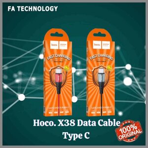 Кабель HOCO COOL DATA CABLE X 38 TYPE C, Шнур для зарядки і передачі даних, USB кабель для телефону