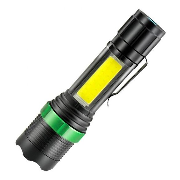 Кишеньковий ліхтарик XBalog BL 659-Cree Q5 + СІВ, Світлодіодний ліхтарик на акумуляторі, Ліхтарик у кейсі від компанії Show Market - фото 1