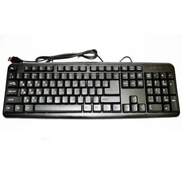 Клавіатура KEYBOARD (TC-01)/X1/K107, Комп'ютерна клавіатура usb, Дротова клавіатура від компанії Show Market - фото 1