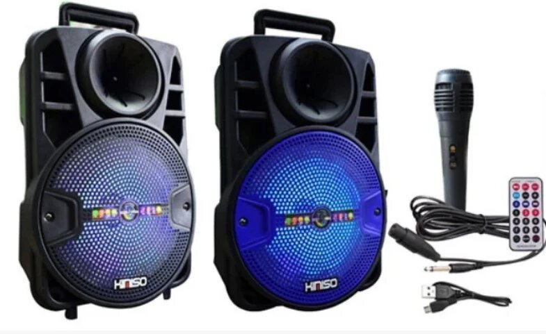 Колонка портативна акустична KIMISO KS-M2 BT (8"BASS), Блютуз колонка, Колонка для музики від компанії Show Market - фото 1