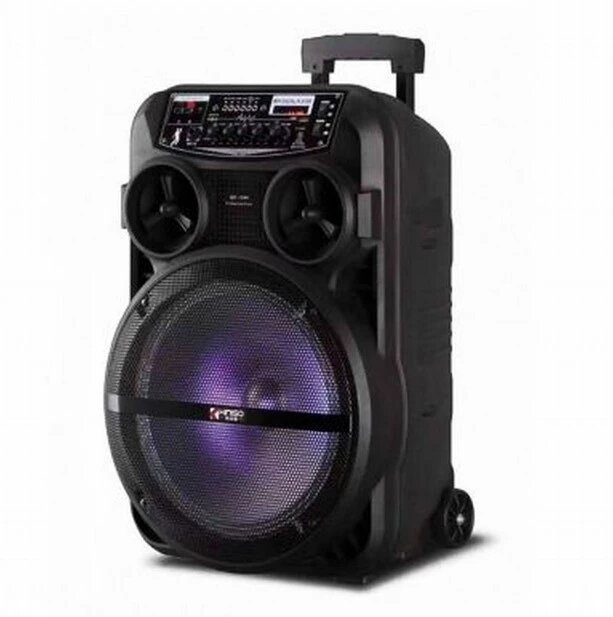 Колонка портативна акустична KIMISO QS-1204 BT (12"BASS), Блютуз колонка, Колонка для музики від компанії Show Market - фото 1