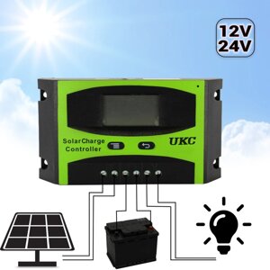 Контролер сонячної панелі Solar controler LD-530A 30A RG, Контролер заряду АКБ