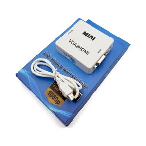 Конвертор VGA to HDMI | Мультимедійний перехідник