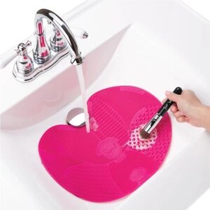 Коврик для мытья косметических кисточек Brush Spa | Силиконовый коврик для очистки кистей