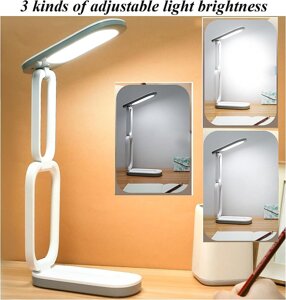 Лампа настільна акумуляторна DIGAD 1964 (Сенсор) (24LED) (4W) 3000 mAh | Світлодіодна USB лампа для дітей