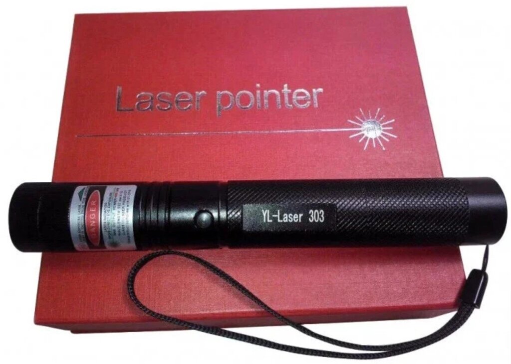 Лазер супер потужний Laser pointer YL-303, Зелений лазер, Лазерна указка від компанії Show Market - фото 1