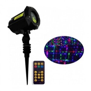 Лазерна установка вулична RD-8006 RGB + пульт | Стробоскоп лазерний | Світломузика