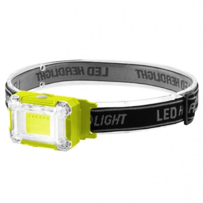 Ліхтар налобний Head Lamp BL-1301-COB 10 W, Ліхтарик на голову на батарейках від компанії Show Market - фото 1