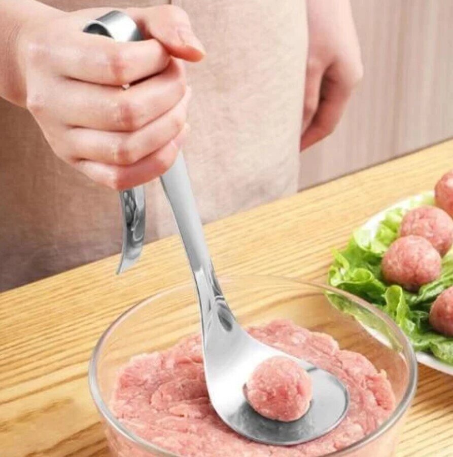 Ложка для формування фрикадельок MEAT SPOON, Meatball maker від компанії Show Market - фото 1