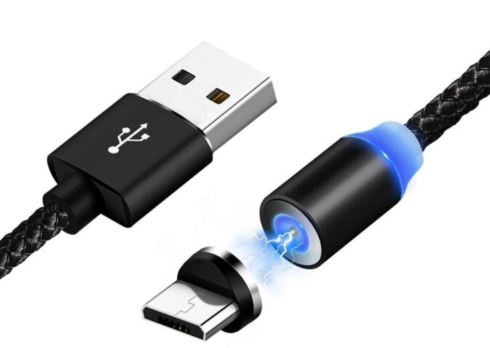 Магнітний кабель USB Magnetic (X-Cable) Magnetic USB Cable, Шнур для зарядки телефону від компанії Show Market - фото 1