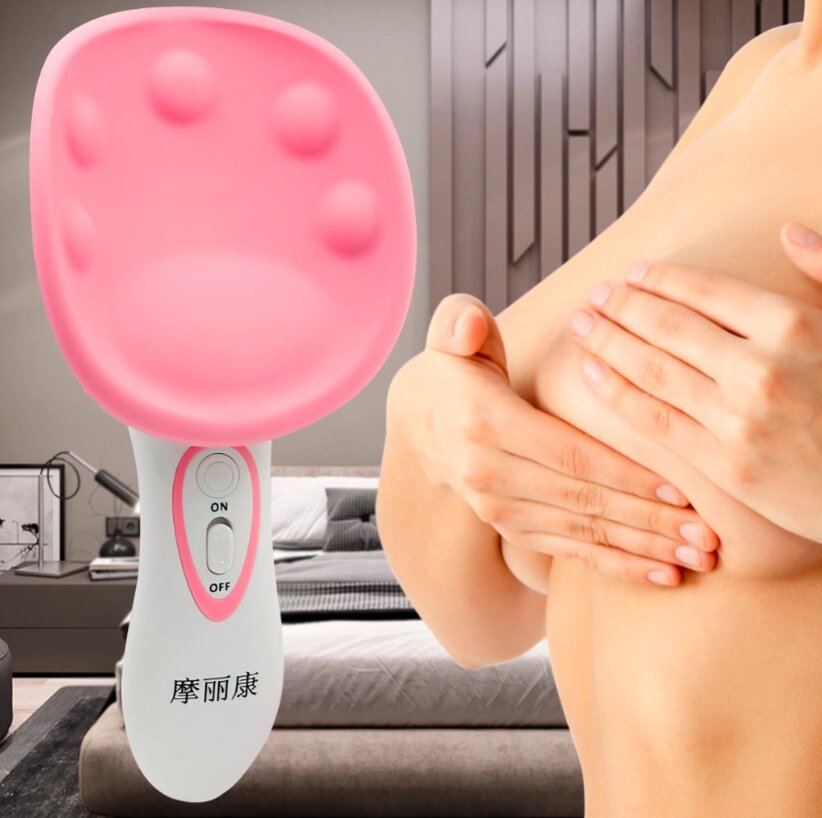 Масажер для збільшення та пружності Груді Breast Massage, Масажний Прилад для профілактики Захворювань від компанії Show Market - фото 1