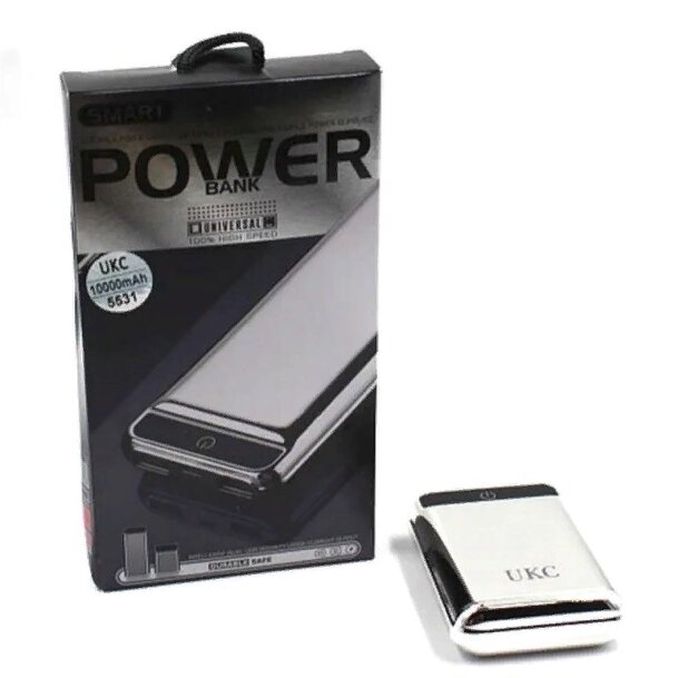 Мобільна зарядка POWER BANK 10000mah T006 MIX COLOR UKC, Павербанк, Портативний зарядний від компанії Show Market - фото 1