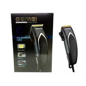Чоловіча машинка для стрижки волосся Gemei GM 809 | Електрична машинка для стрижки | Бритва з насадками