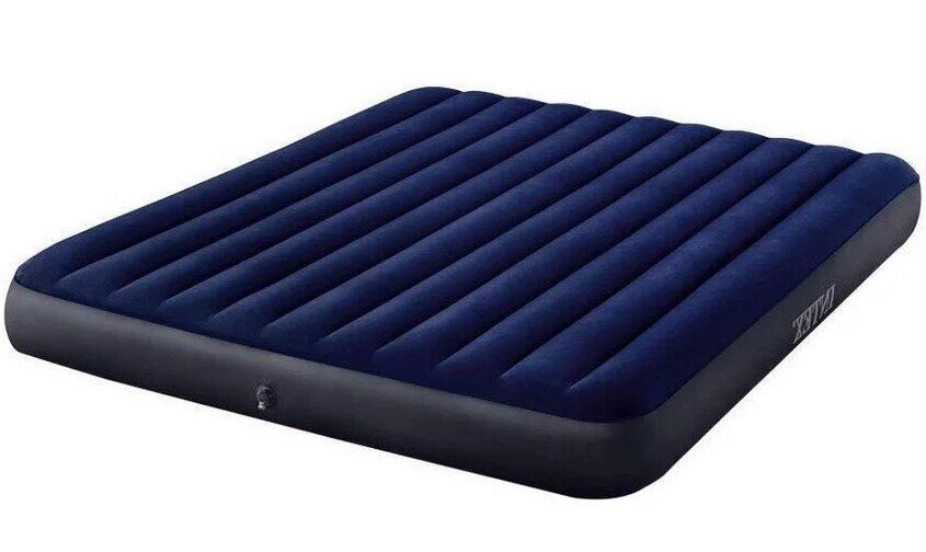 Надувний матрац Classic Downy Airbed Fiber-Tech, 183х203х25см Dura-Beam Standard 64755 від компанії Show Market - фото 1