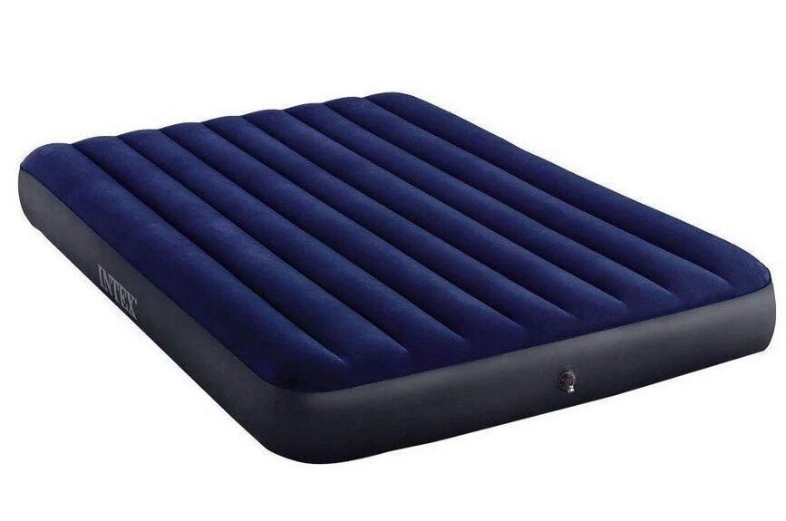 Надувний матрац Двомісний Classic Downy Airbed Fiber-Tech, 152х203х25см Dura-Beam Standard 64759 від компанії Show Market - фото 1