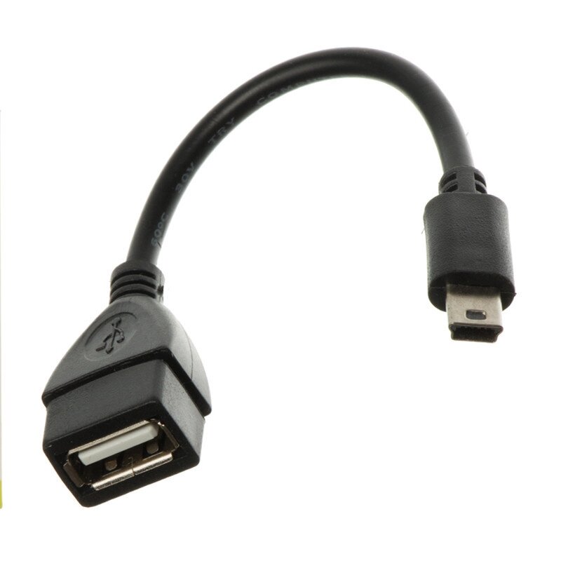 Перехідник USB OTG - Mini USB, Кабель адаптер від компанії Show Market - фото 1