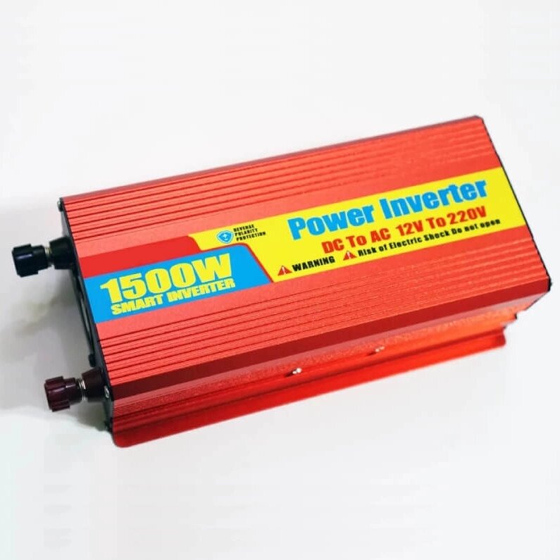 Перетворювач напруги з 12V на 220 V 1500 W, Підвищувальний інвертор, Автоінвертор від компанії Show Market - фото 1