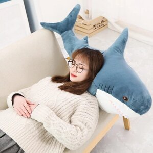 М'яка іграшка акула Shark doll 60 см, Іграшка-обнімашка