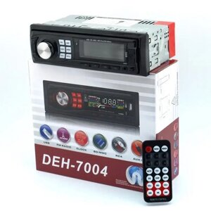 Автомагнітола зі знімною панеллю DEX 7004 (USB, SD, FM, AUX) ⁇ Магнітола в машину ⁇ Автомобільна магнітола