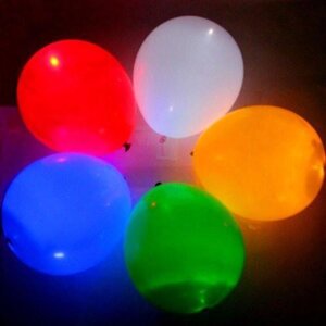 Світлові кулі FLASH BALLOONS, Кулі з підсвічуванням, Кульки з LED підсвічуванням