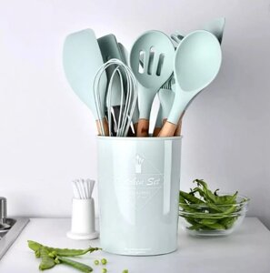 Набір кухонного приладдя 12 предметів Kitchen Set ⁇ Кухонний набір у склянці