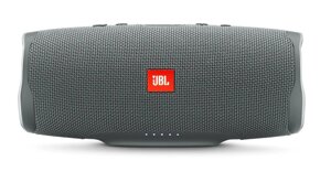 Портативна колонка JBL Charge 4 Сіра, Блютуз колонка для музики