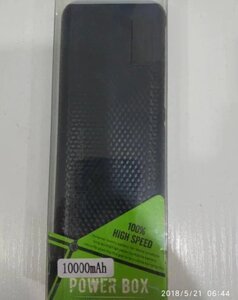 Power Bank 10000 mAh Power box, Повербанк, Зовнішній акумулятор, Портативна зарядка