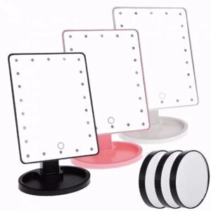 Дзеркало для макіяжу з LED підсвічуванням Magic MakeUp Mirror прямокутна