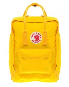 Рюкзак Fjallraven Kanken Classic ЖОВТИЙ, Міський рюкзак 16 л унісекс