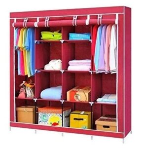 Складаний тканинний шафа Storage Wardrobe на 4 секції 28165, Органайзер для одягу