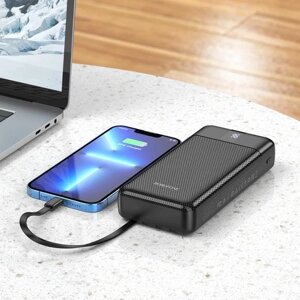 Мобільна зарядка POWER BANK BOROFONE 20000MAH 27A, Зовнішній акумулятор, Мобільний зарядник