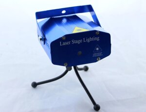 LASER MINI 6LOGO ALEX-23, Лазерний проектор, Диско-лазер, Стробоскоп