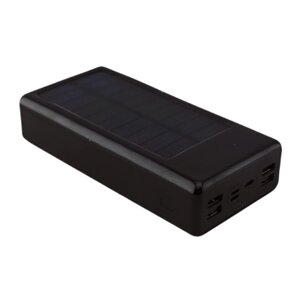 Power Bank UKC Solar 20000 mAh , Повербанк із набором зарядних кабелів , Портативна зарядка для телефона