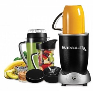 Блендер Нутрі Буллет Nutri Bullet RX 1700W, Кухонний блендер набір 12 предметів