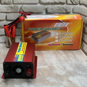 Перетворювач напруги з 12V на 220 V 1000 W ⁇ Підвищувальний інвертор