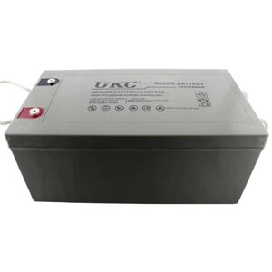 Акумулятор BATTERY 12 V 250 A UKC, Гелева акумуляторна батарея 12 В