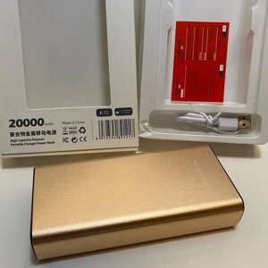 Power Bank 20000 mAh K-206 оригінал, Повербанк, Портативне заряджання