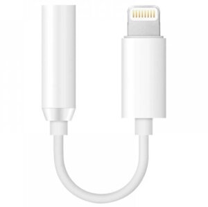 Перехідник Lightning на AUX Jack 3.5 mm, Адаптер для iPhone, iPad