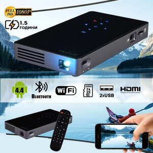 Проєктор P8 (SMART MINI PROJECTOR), Портативний мініпроєктор з акумулятором і пультом