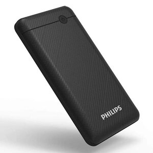 Power Bank PHILIPS 10000 mAh, УМБ, Повербанк, Зовнішній акумулятор, Портативна зарядка