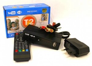 Тюнер DVB T2 Megogo, цифровий ресивер Мого