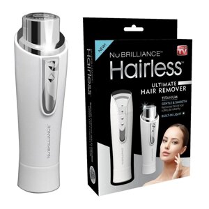 Епілятор для особи NuBrilliance Hairless, тример жіночий