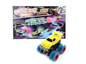 Magic Trix Trux модель XL 110 траса Монстр-трак, Автотрек з машинками, Гнучка траса