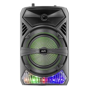 Портативна колонка на акумуляторі з мікрофоном KOLAV-C602 6.5"/USB/FM/Bluetooth, Колонка для музики