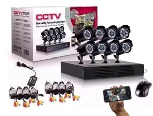 Система відеоспостереження CCTV XVR-TO801N на 8 камер, Вулична відеокамера