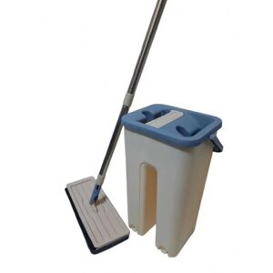 Швабра з відром Scratch Cleaning Mop G3 Small, Швабра-стрічка, Самовіджимна швабра