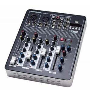 Аудіомікшер Mixer BT 4000D 2ch. + BT, Мікшерний пульт з Bluetooth