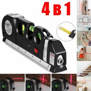 Лазерний рівень із рулеткою Laser Level Pro 3, Нівелір будівельний