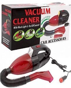 Компактний автомобільний пилосос Car Vacuum Cleaner, Машинний пилосос, Пилосос від прикурювача