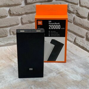 Power Bank Mi 20000 mAh Білий ⁇ Повербанк ⁇ Зовнішній акумулятор для телефона ⁇ Портативна батарея